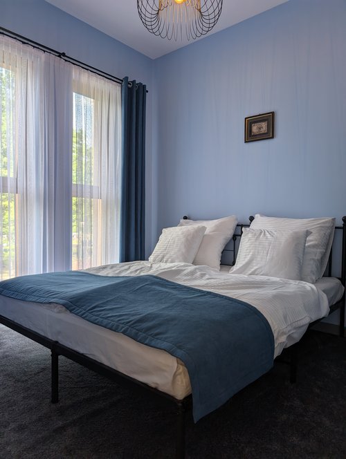 Sypialnia w apartamencie 4-osobowym